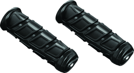 Kuryakyn Kinetic Grips Universal 1in Gloss Black - Powersports Haven