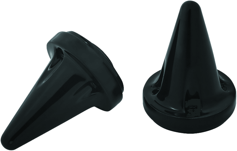 Kuryakyn Stiletto End Caps Grips Black - Powersports Haven