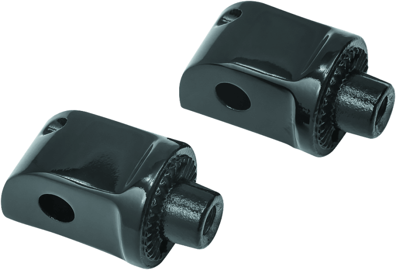 Kuryakyn Splined Adapter Kawasaki & Yamaha Gloss Black - Powersports Haven