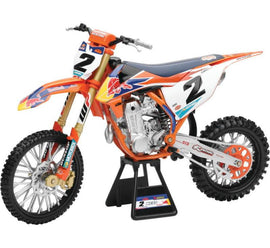 New Ray Toys Red Bull KTM 450SX-F (Cooper Webb #2)/ Scale - 1:6 - Powersports Haven