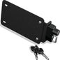 Kuryakyn License Plate Helmet Lock With Mount Black - Powersports Haven