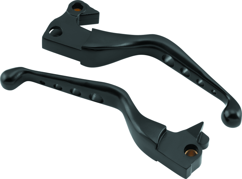 Bikers Choice 04-13 XL Black Holed Lever Set - Powersports Haven