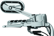 Load image into Gallery viewer, Kuryakyn Heavy Industry Mirrors Chrome/Black - Powersports Haven