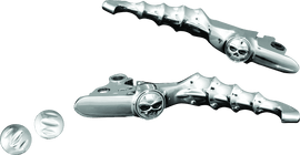 Kuryakyn Zombie Levers 08-13 Touring Cable Chrome - Powersports Haven