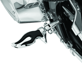 Kuryakyn Flamin Peg With Male Mount Adapter Chrome - Powersports Haven