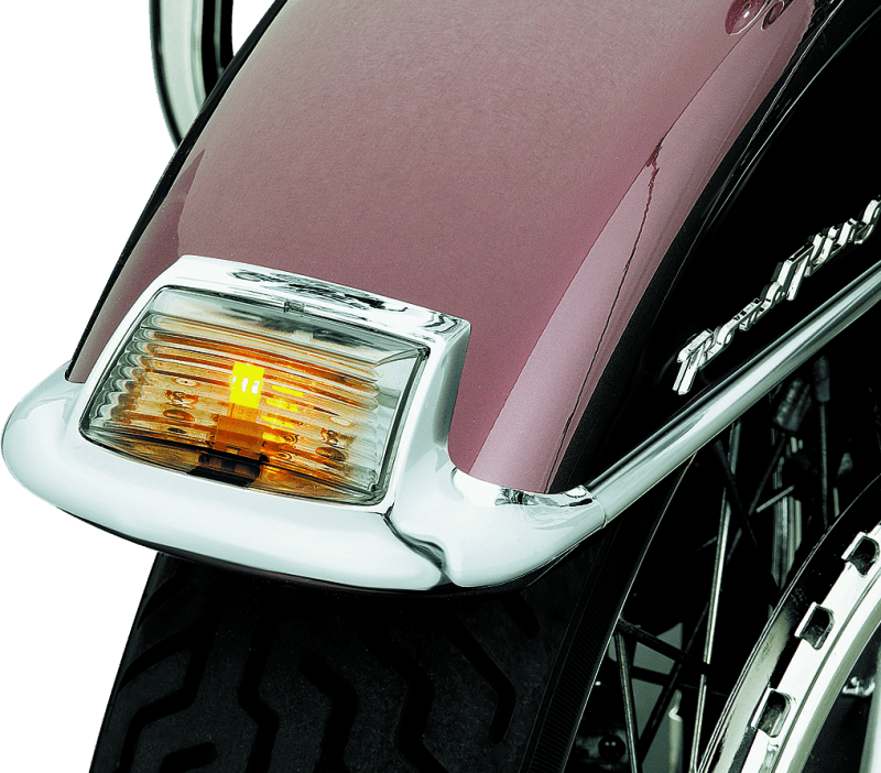 Kuryakyn Front Smoke Fender Tip Lens With LED - Powersports Haven