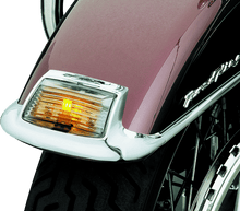 Load image into Gallery viewer, Kuryakyn Front Smoke Fender Tip Lens With LED - Powersports Haven