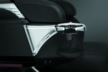 Load image into Gallery viewer, Kuryakyn Passenger Drink Holder With Basket 14-Up Touring Right Side Chrome - Powersports Haven