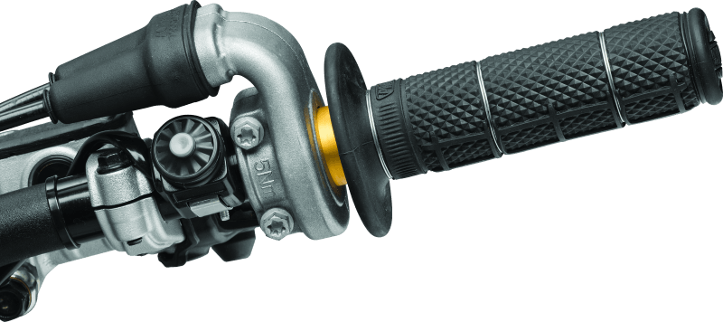 ProTaper 1/3 Waffle Grips - Black - Powersports Haven