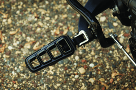 Kuryakyn Splined Front Peg Adapter 15-20 Scout Satin Black - Powersports Haven