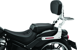 Kuryakyn Fixed Mounts Multi-Purpose Driver & Passenger Backrest 18-Up Softail Black - Powersports Haven