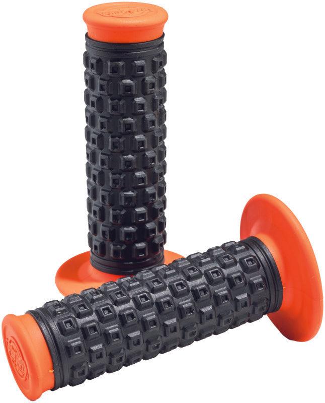 ProTaper Pro Series Clamp On Pillow Top Orange/Black - Powersports Haven