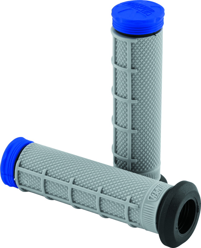 ProTaper Tri Density ATV 1/2 Waffle Grips - Blue - Powersports Haven