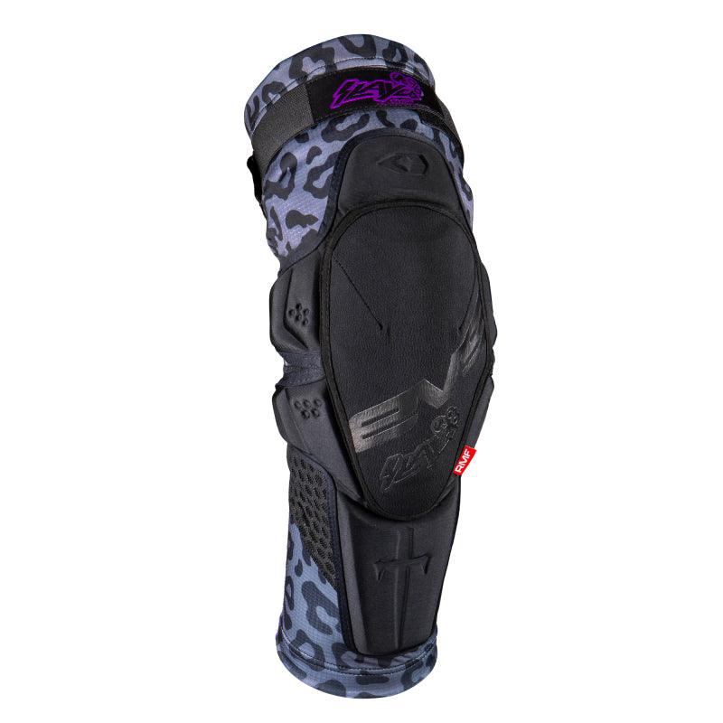 EVS Slayco96 Knee Guard Pair Ghost/Leopard - Large/XL - Powersports Haven