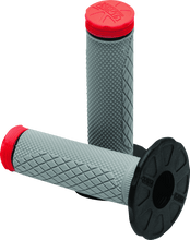 Load image into Gallery viewer, ProTaper Tri Density Full Diamond MX Grips - Red - Powersports Haven