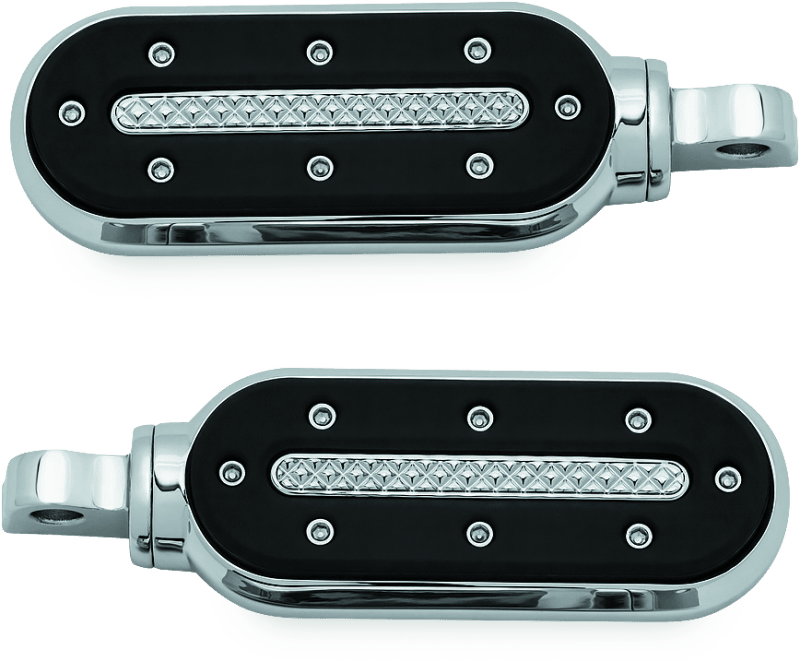 Kuryakyn Heavy Industry Pegs With Adapters Chrome - Powersports Haven