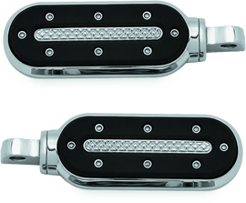 Kuryakyn Heavy Industry Pegs With Adapters Chrome - Powersports Haven