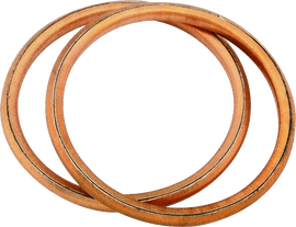 Bikers Choice 66-84 Shovelhead Choice Round Copper Exhaust Gaskets Pr - Powersports Haven