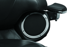 Load image into Gallery viewer, Kuryakyn Rear Speaker Accents For 14-Up Touring Models Chrome - Powersports Haven
