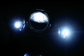 Kuryakyn L.E.D. Bulb 1157 White/Amber - Powersports Haven