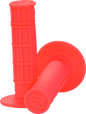 ProTaper 1/2 Waffle Grips - Neon Red - Powersports Haven