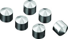 Load image into Gallery viewer, Kuryakyn Peaked Rocker Box Bolt Covers 6 Piece Twin Cam &amp; Milwaukee-8 - Powersports Haven