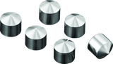 Kuryakyn Peaked Rocker Box Bolt Covers 6 Piece Twin Cam & Milwaukee-8
