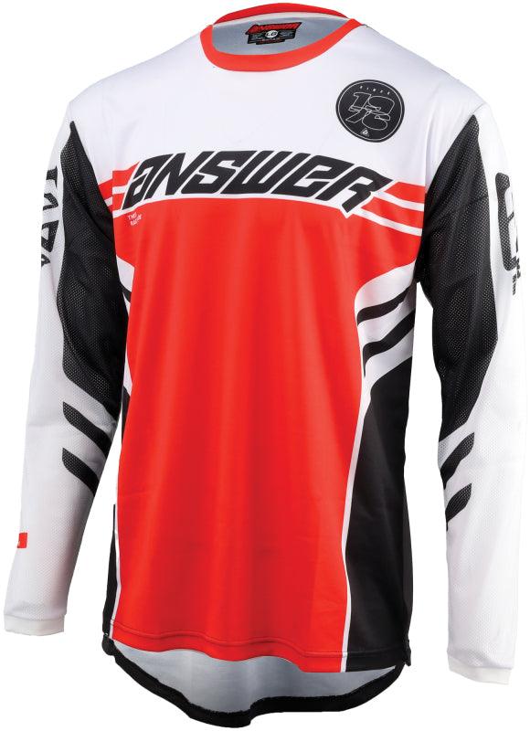 Answer 25 Arkon Nitrus Jersey Red/Black/White - Small - Powersports Haven