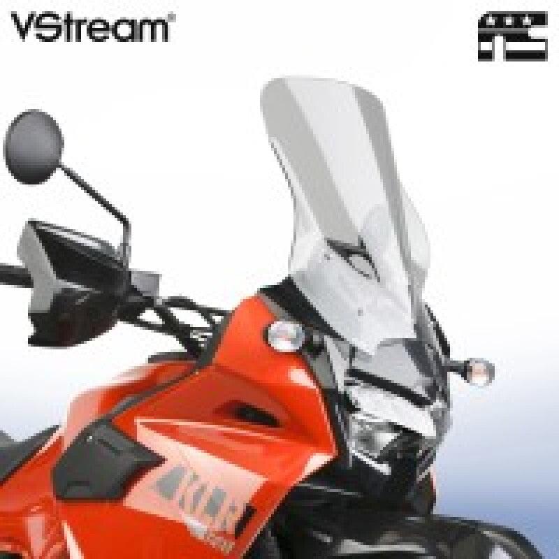 National Cycle 22+ Kawasaki KLR650 V Stream/ Wave Mid/Std. Windshield-Light-Tint - Powersports Haven