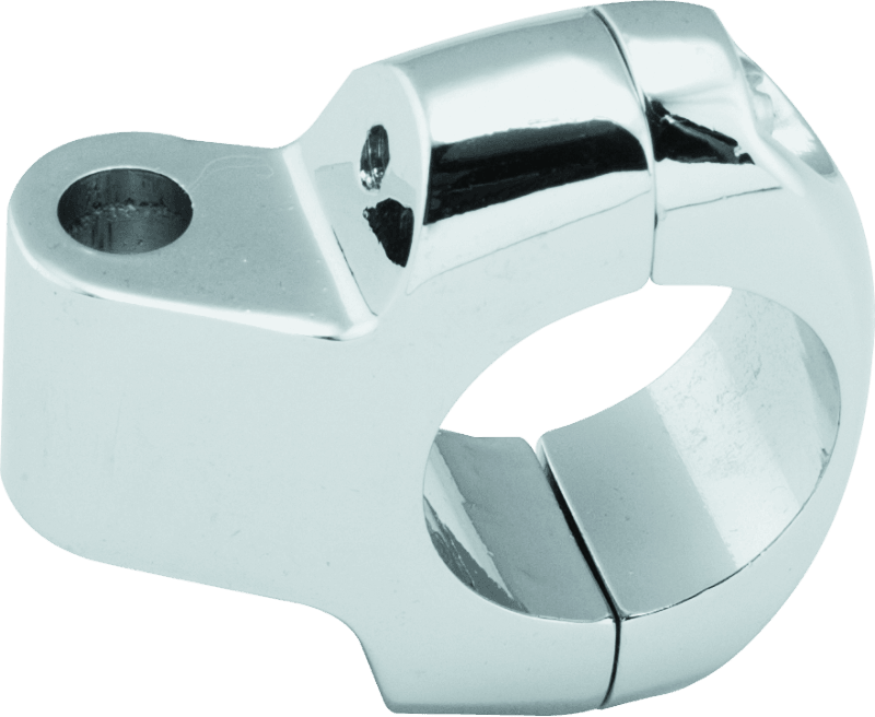 Bikers Choice Chrome Custom Mirror Clamp For 1 Inch Bar Universal - Powersports Haven