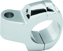 Load image into Gallery viewer, Bikers Choice Chrome Custom Mirror Clamp For 1 Inch Bar Universal - Powersports Haven