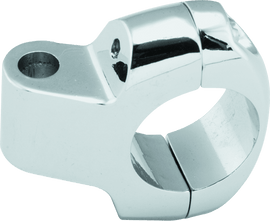 Bikers Choice Chrome Custom Mirror Clamp For 1 Inch Bar Universal - Powersports Haven