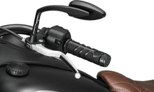 Load image into Gallery viewer, Kuryakyn Teardrop Mirrors Satin Black - Powersports Haven