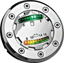 Load image into Gallery viewer, Kuryakyn Informer LED Fuel &amp; Battery Gauge Chrome - Powersports Haven