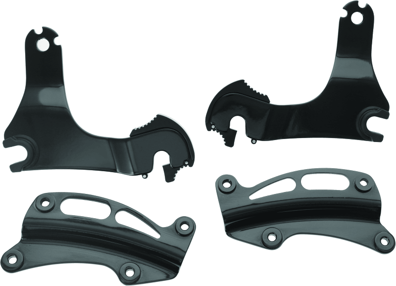 Kuryakyn Quick Release Mount For Multi-Purpose Backrest 14-Up Touring Models Black - Powersports Haven