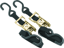 BikeMaster Tiedown 1in Rachet - Black - Powersports Haven