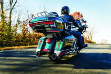Load image into Gallery viewer, Kuryakyn Tri-Line Accent For Rear Tour-Pak Light Chrome - Powersports Haven