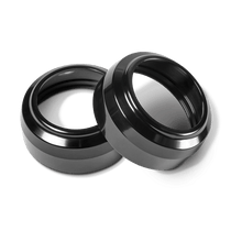 Load image into Gallery viewer, Performance Machine Clean Fork Dust Cap - Black Ano - Powersports Haven