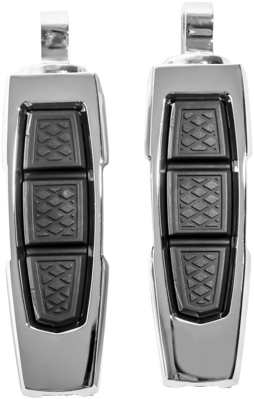 Kuryakyn Enygma Pegs With Adapter - Chrome - Powersports Haven