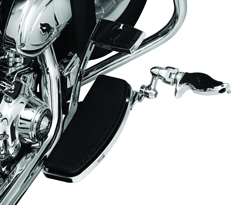 Kuryakyn Flamin Peg With Male Mount Adapter Chrome - Powersports Haven