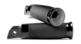 Performance Machine Footpegs Contour - Black Ano - Powersports Haven