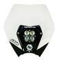 Baja Designs 08-13 KTM Headlight Kit DC w/ Headlight Shell White Squadron Sport - Powersports Haven