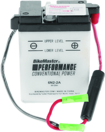 BikeMaster 6N2-2A Battery - Powersports Haven