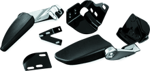 Load image into Gallery viewer, Kuryakyn Stealth Passenger Armrests 97-13 Touring Models Chrome - Powersports Haven