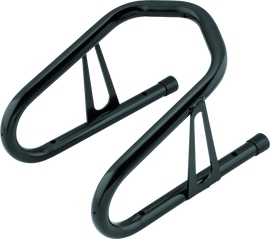 BikeMaster 6-1/2in Wheel Chock - Black - Powersports Haven