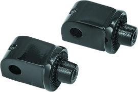 Kuryakyn Splined Adapter Honda & Yamaha Gloss Black - Powersports Haven