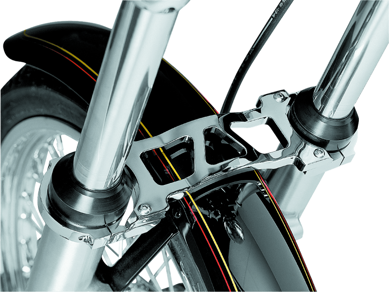 Kuryakyn Wide Glide Fork Brace Chrome - Powersports Haven