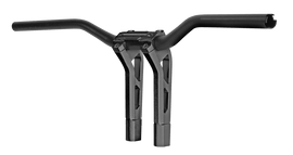 Performance Machine Phatbar H-Bar Assy, 9in Riser, 1-1/4in Bar, Int Wire, Gauge Mnt - Black Ops - Powersports Haven