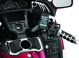 Kuryakyn Tech Connect Standard Cradle For Perch Mount Black - Powersports Haven