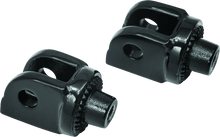 Load image into Gallery viewer, Kuryakyn Splined Adapter Mount Gloss Black - Powersports Haven